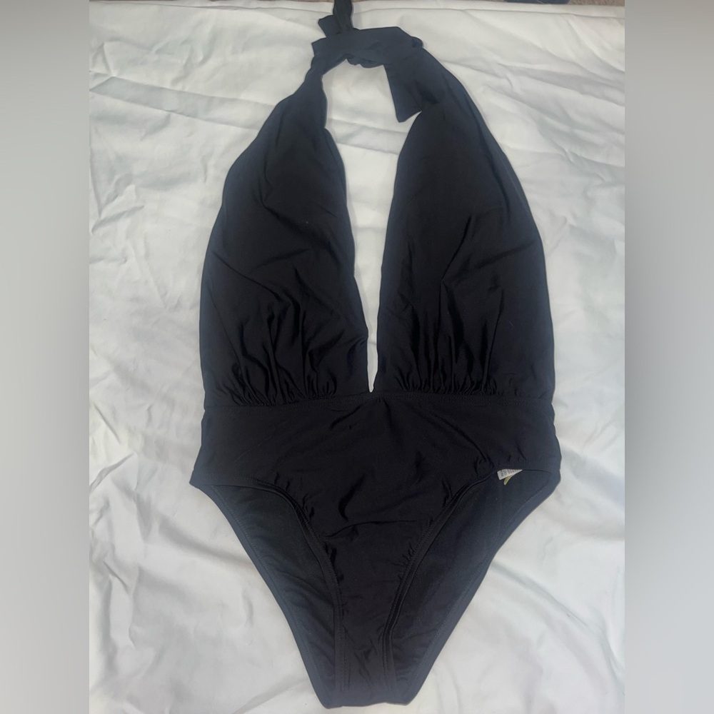 Giani Bernini Black One Piece Swimsuit